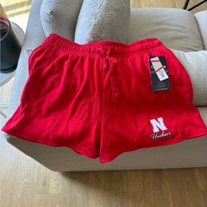 NE Husker Sweat shorts